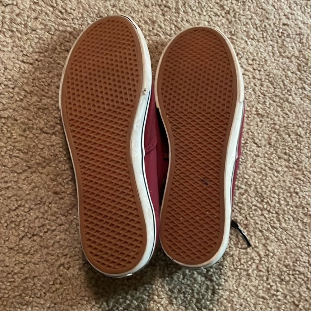 Vans Era maroon shoes 6.5 - Picture 4 of 6